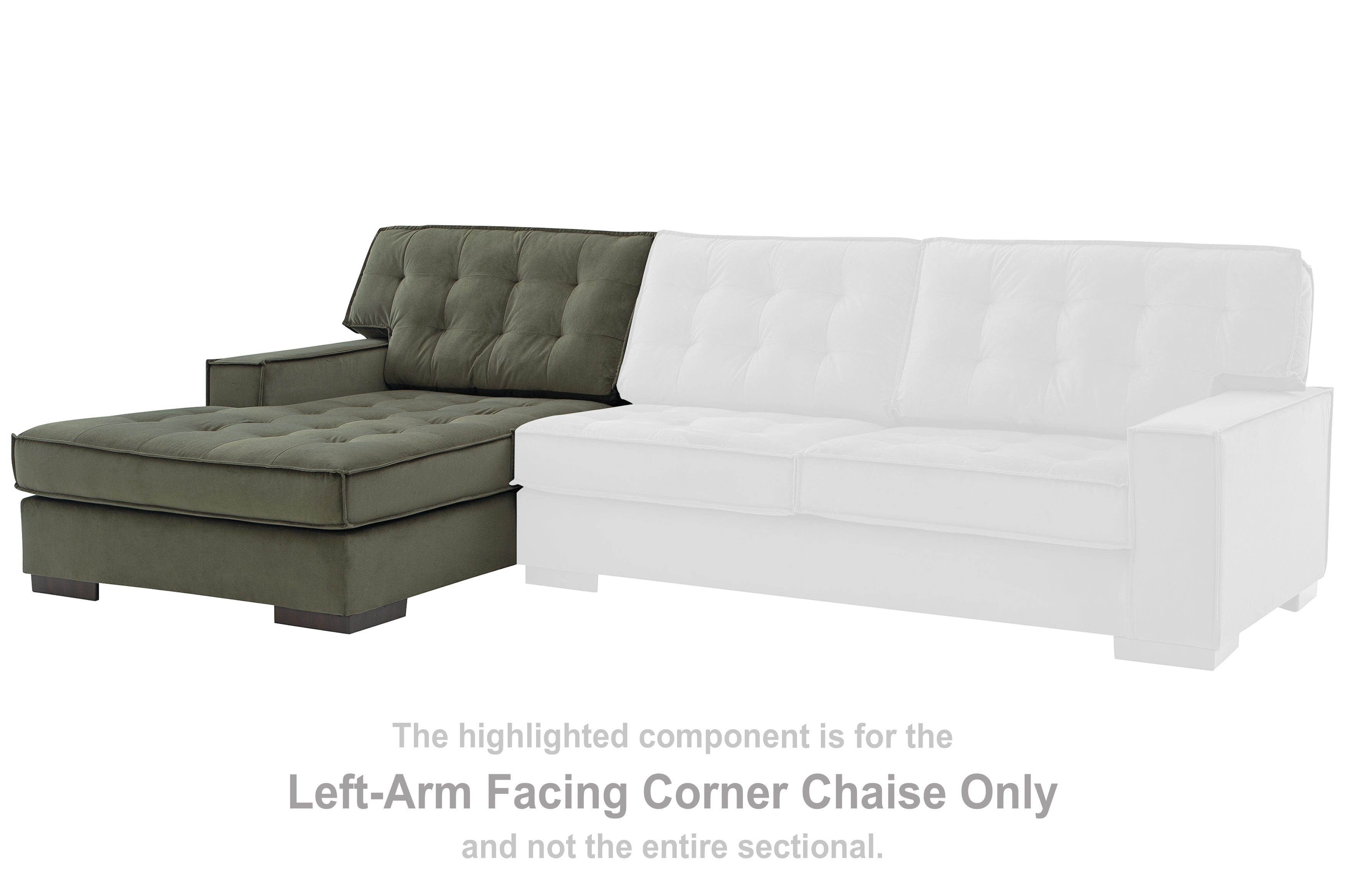 Caspian-Town Left-Arm Facing Corner Chaise