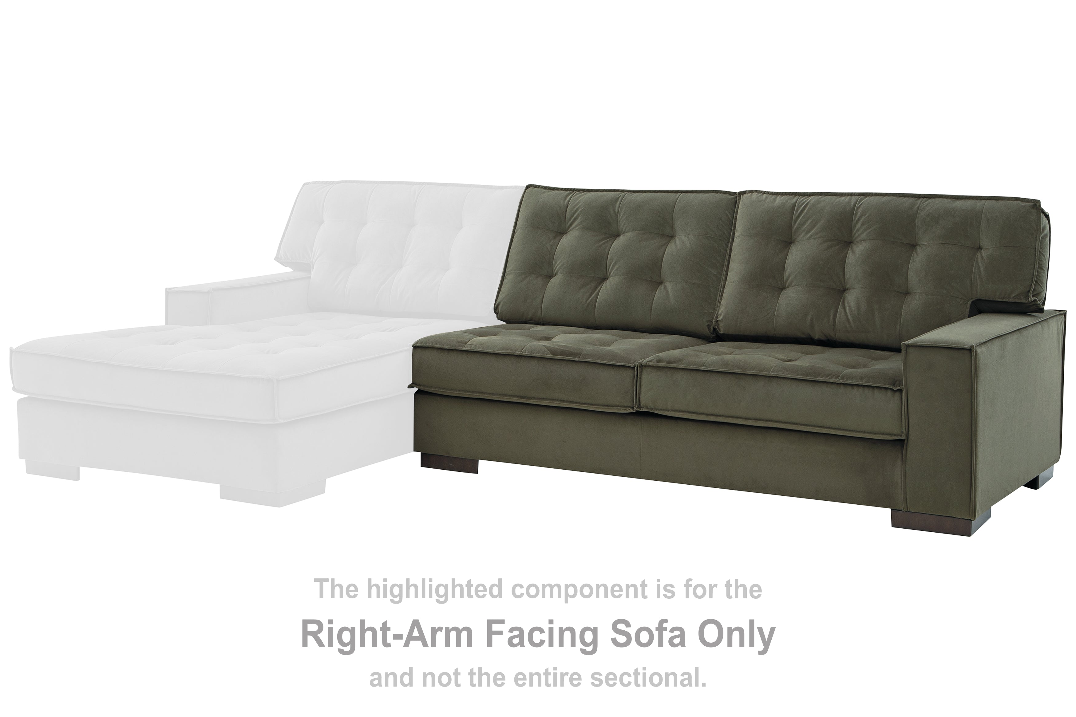 Caspian-Town Right-Arm Facing Sofa