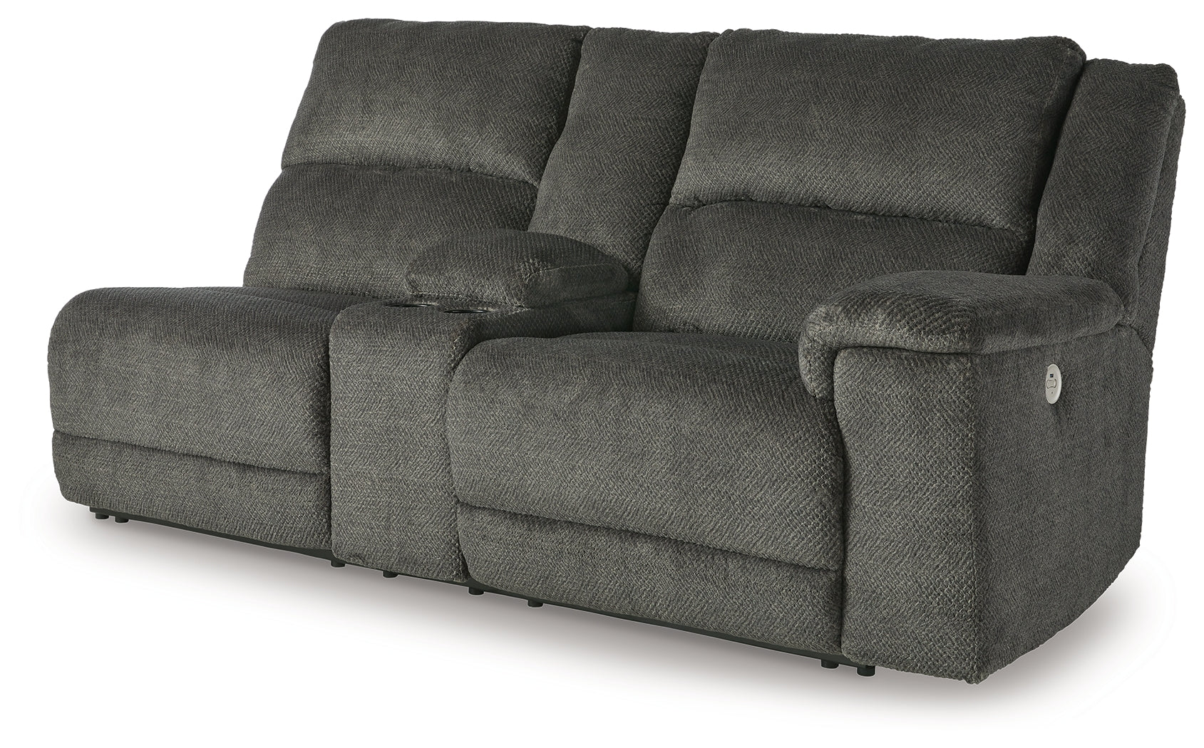 Keensburg Right-Arm Facing Power Reclining Loveseat with Console - MyWaynesHome #