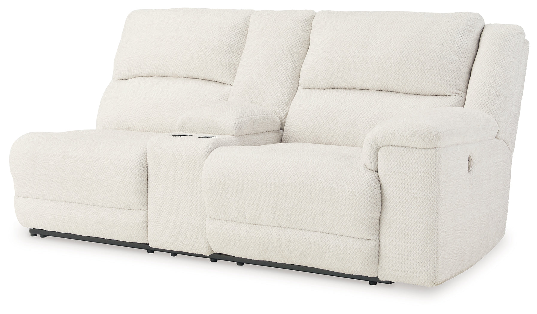 Keensburg Right-Arm Facing Power Reclining Loveseat with Console - MyWaynesHome #