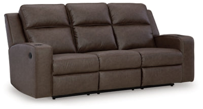Lavenhorne Reclining Sofa with Drop Down Table - MyWaynesHome #