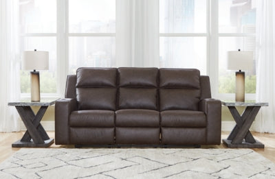 Lavenhorne Reclining Sofa with Drop Down Table - MyWaynesHome #