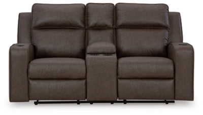 Lavenhorne Reclining Loveseat with Console - MyWaynesHome #