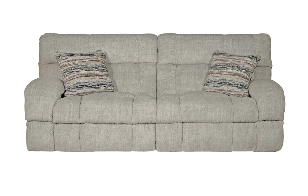 Ashland 2 Piece Reclining Sofa and Loveseat - Buff/Zebra