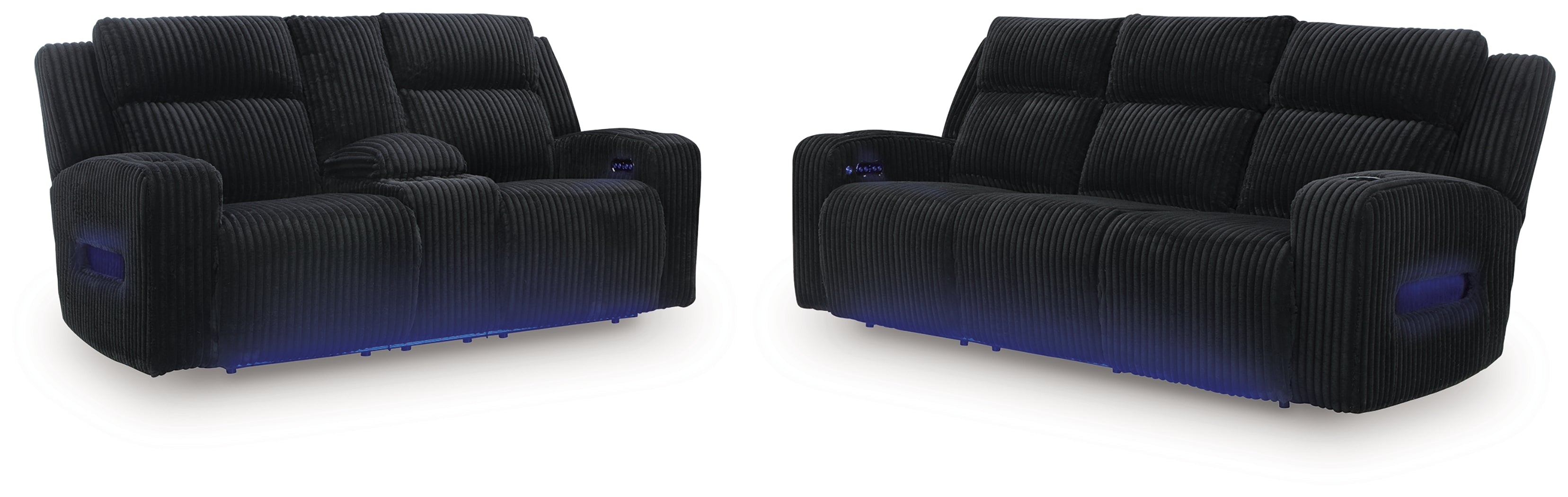 Forest Lake Power Reclining Sofa and Loveseat