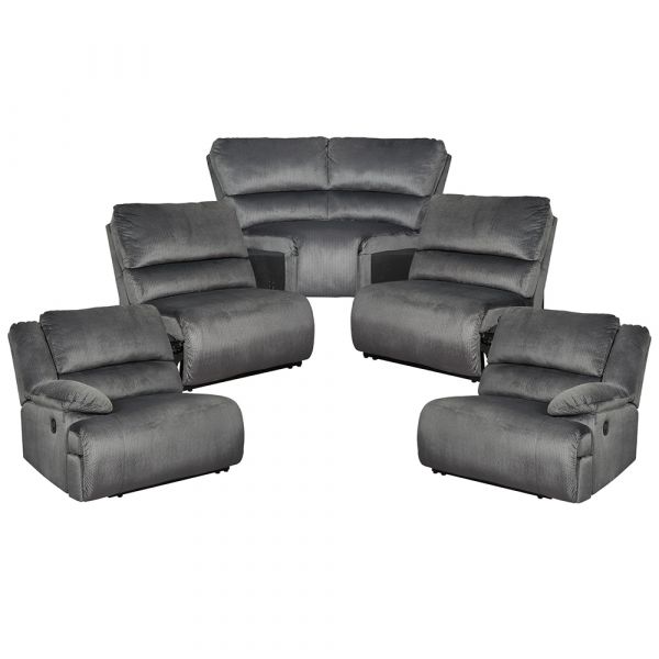 Clonmel 5-Piece Reclining Sectional - MyWaynesHome #