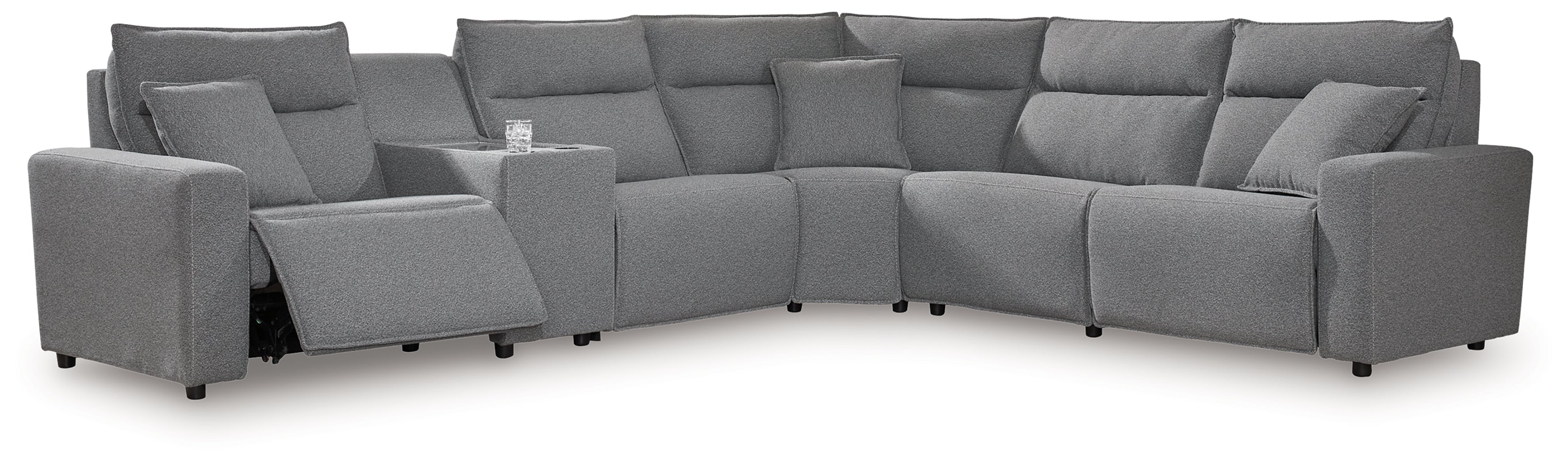 ModMax II 6-Piece Reclining Sectional with Console