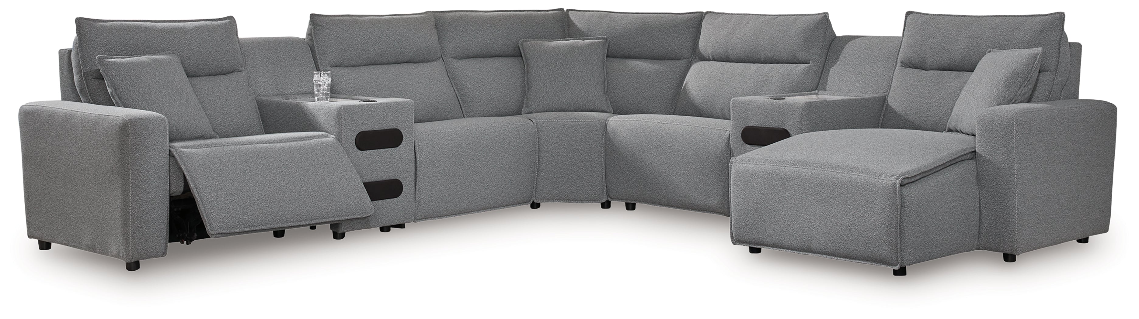 ModMax II 7-Piece Power Reclining Sectional with Chaise