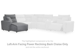 ModMax II Left-Arm Facing Power Reclining Back Chaise