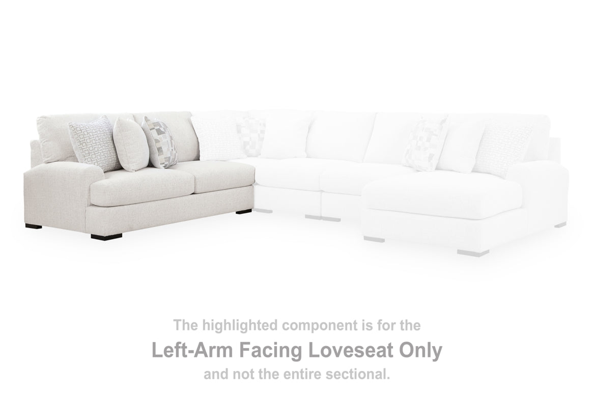 Misty-Lakes Left-Arm Facing Loveseat