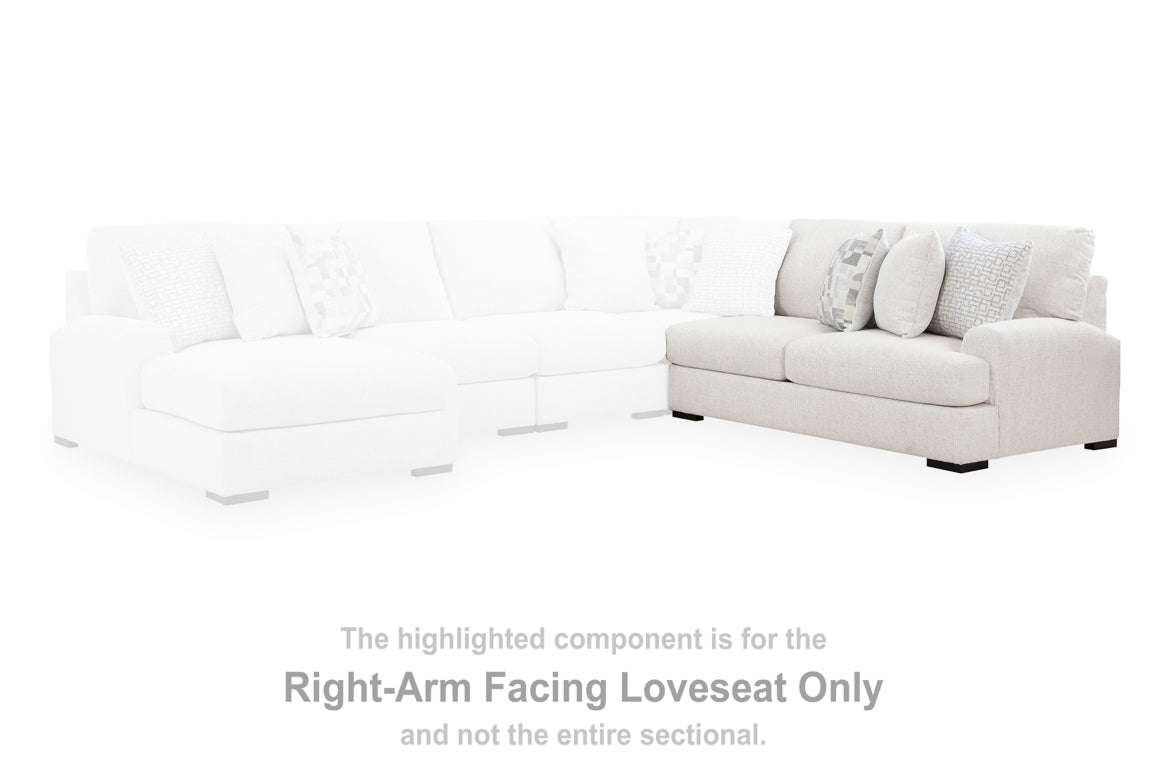 Misty-Lakes Right-Arm Facing Loveseat