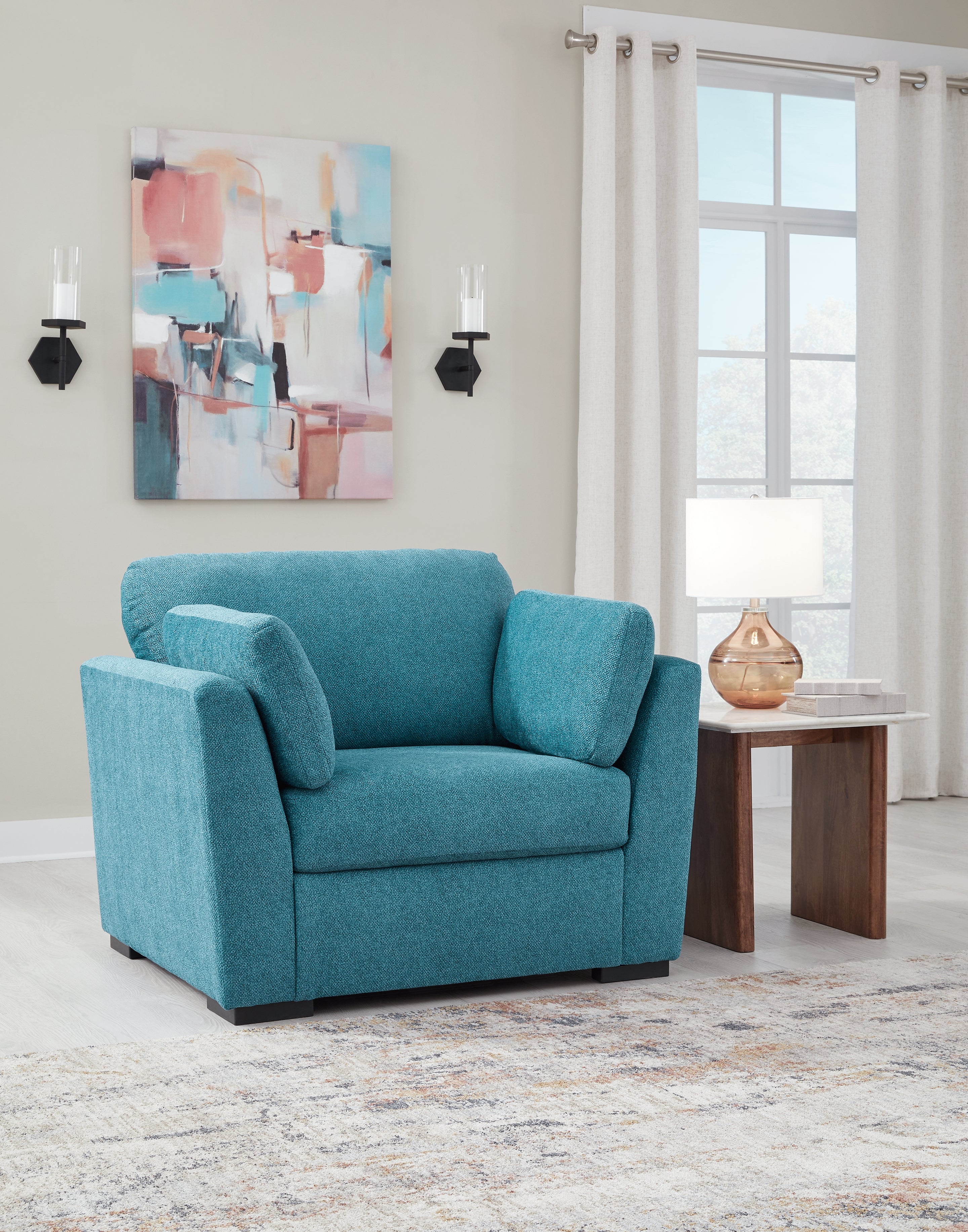 Keerwick Queen Sofa Sleeper, Loveseat and Oversized Chair
