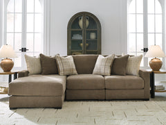 Camellia-Court 3-Piece Sectional with Chaise