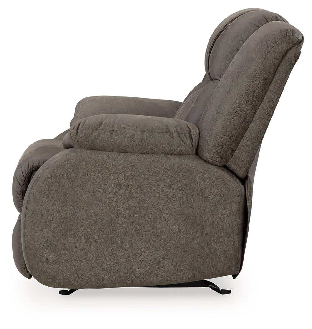 First Base Reclining Loveseat and Recliner