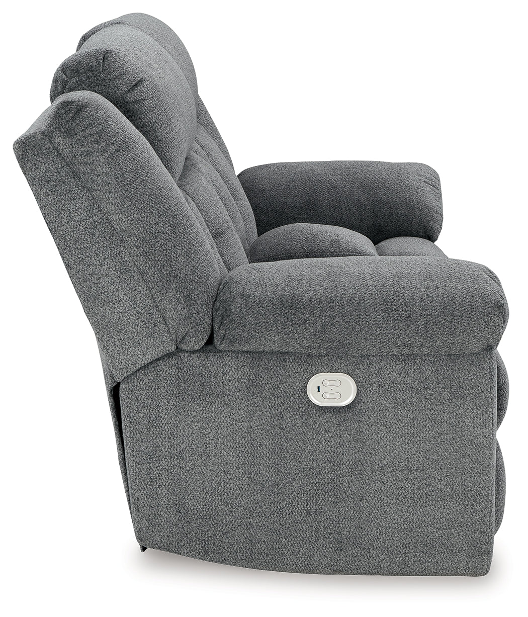 Tip-Off Power Reclining Loveseat - MyWaynesHome #
