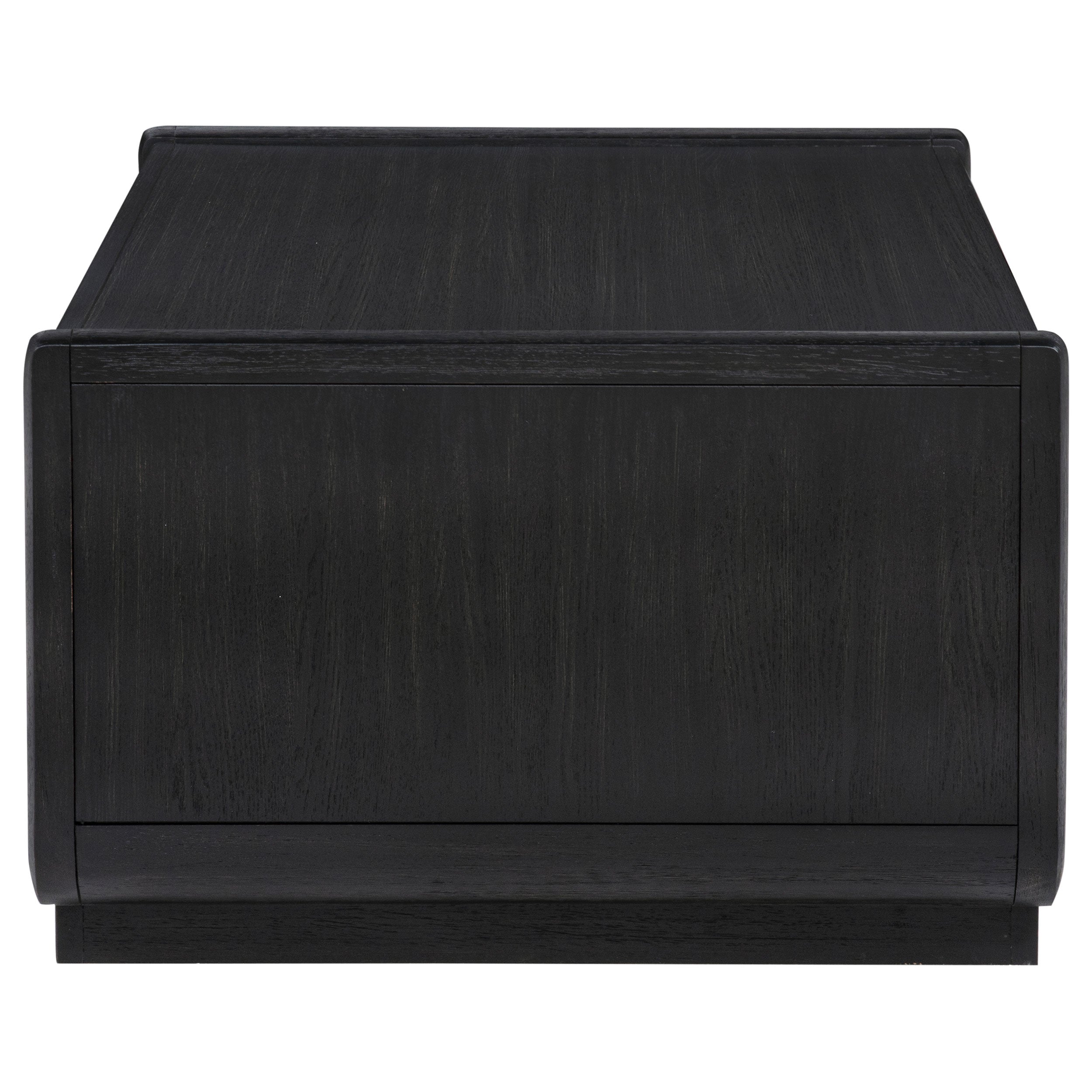 Leandro 2-drawer Wood Cocktail Coffee Table Burnished Black