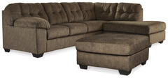 Accrington 2-Piece Sleeper Sectional with Chaise and Ottoman