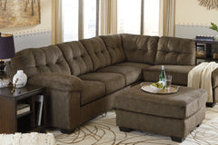 Accrington 2-Piece Sleeper Sectional with Chaise and Ottoman