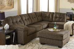 Accrington 2-Piece Sleeper Sectional with Chaise and Ottoman