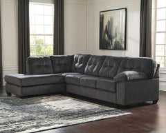 Accrington Granite 2-Piece LAF Chaise Sleeper Sectional