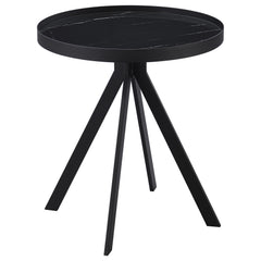 Briggs 3-piece Round Coffee And End Table Set Black