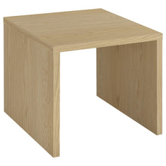 Canoga 2-piece Lift Top Cocktail Coffee Table Set Light Oak