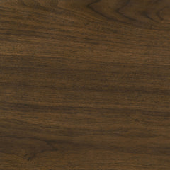 Hamlyn Round Fluted Occasional Side End Table Walnut