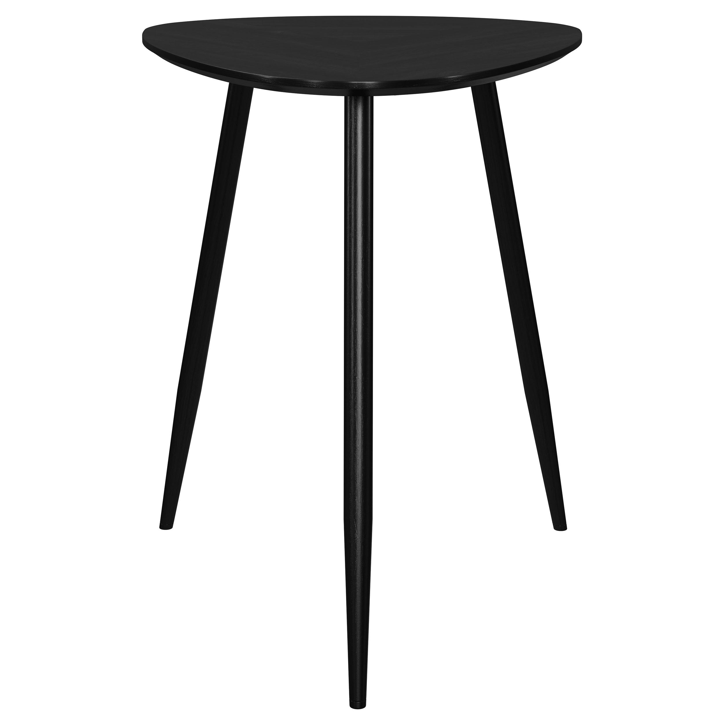 Odessa 2-piece Triangular Coffee And End Table Set Black