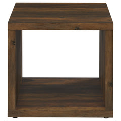 Frisco 2-piece Coffee And End Table Set Dark Pine