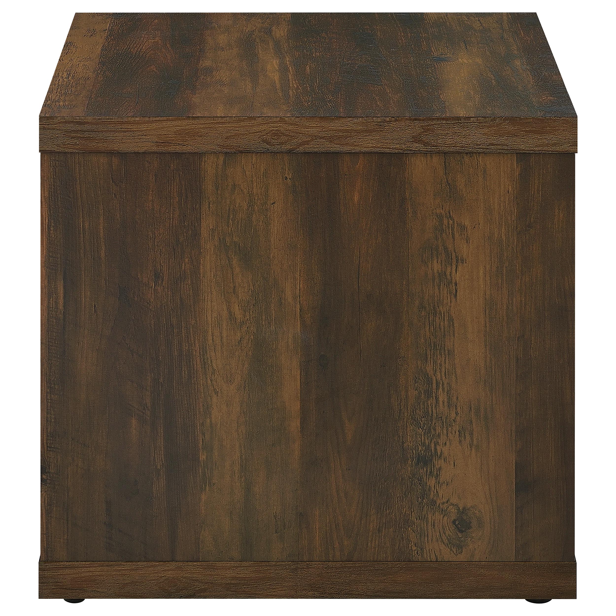 Frisco 2-piece Coffee And End Table Set Dark Pine