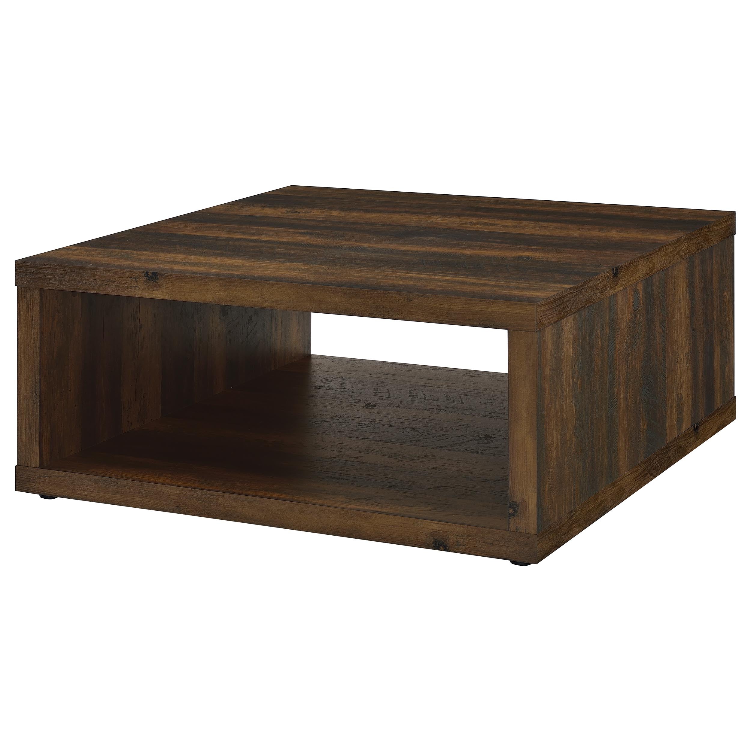 Frisco 2-piece Coffee And End Table Set Dark Pine