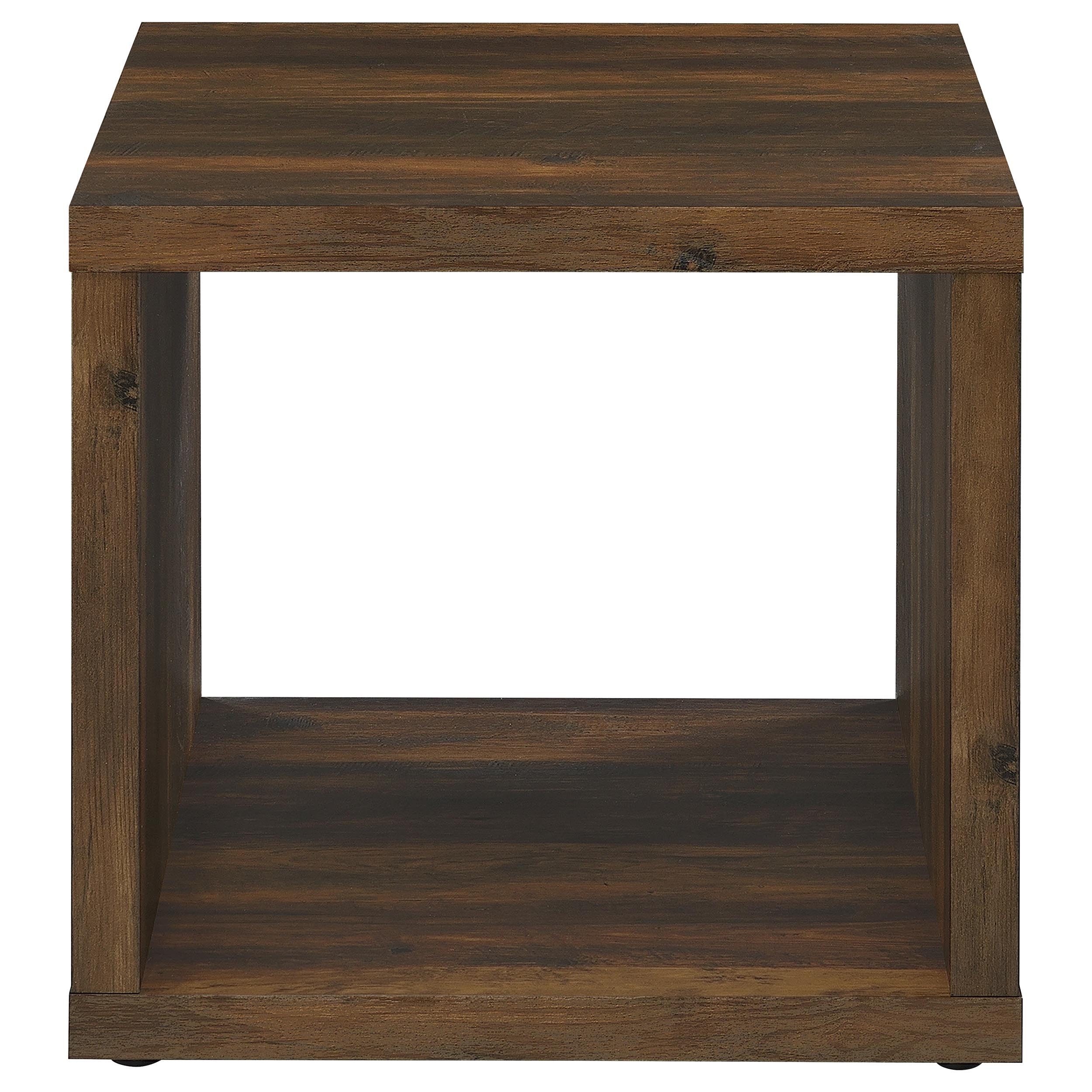 Frisco 3-piece Coffee And End Table Set Dark Pine
