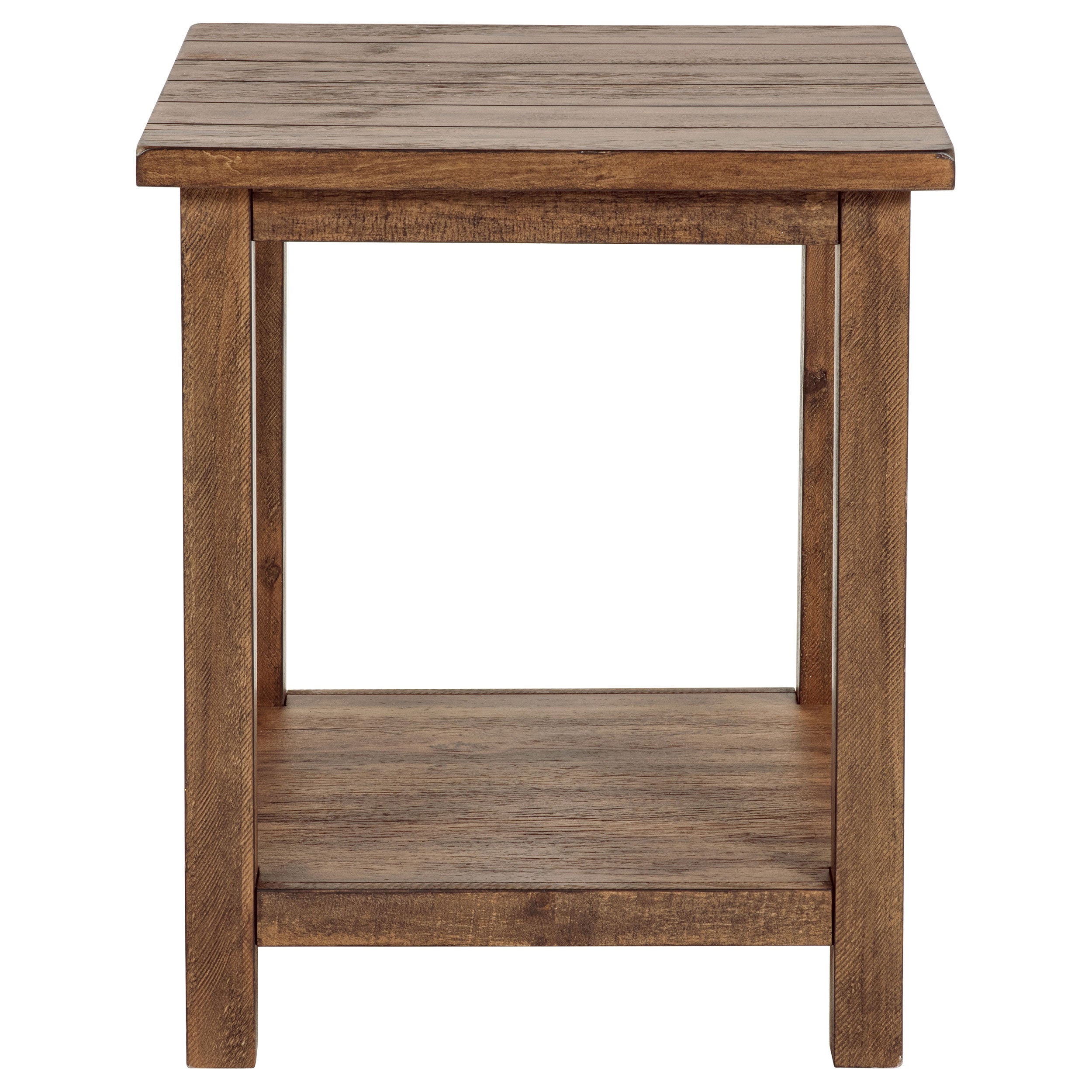 Payne 2-piece Coffee And End Table Set Distressed Brown
