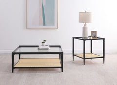Amherst 2-piece Coffee And End Table Set Black