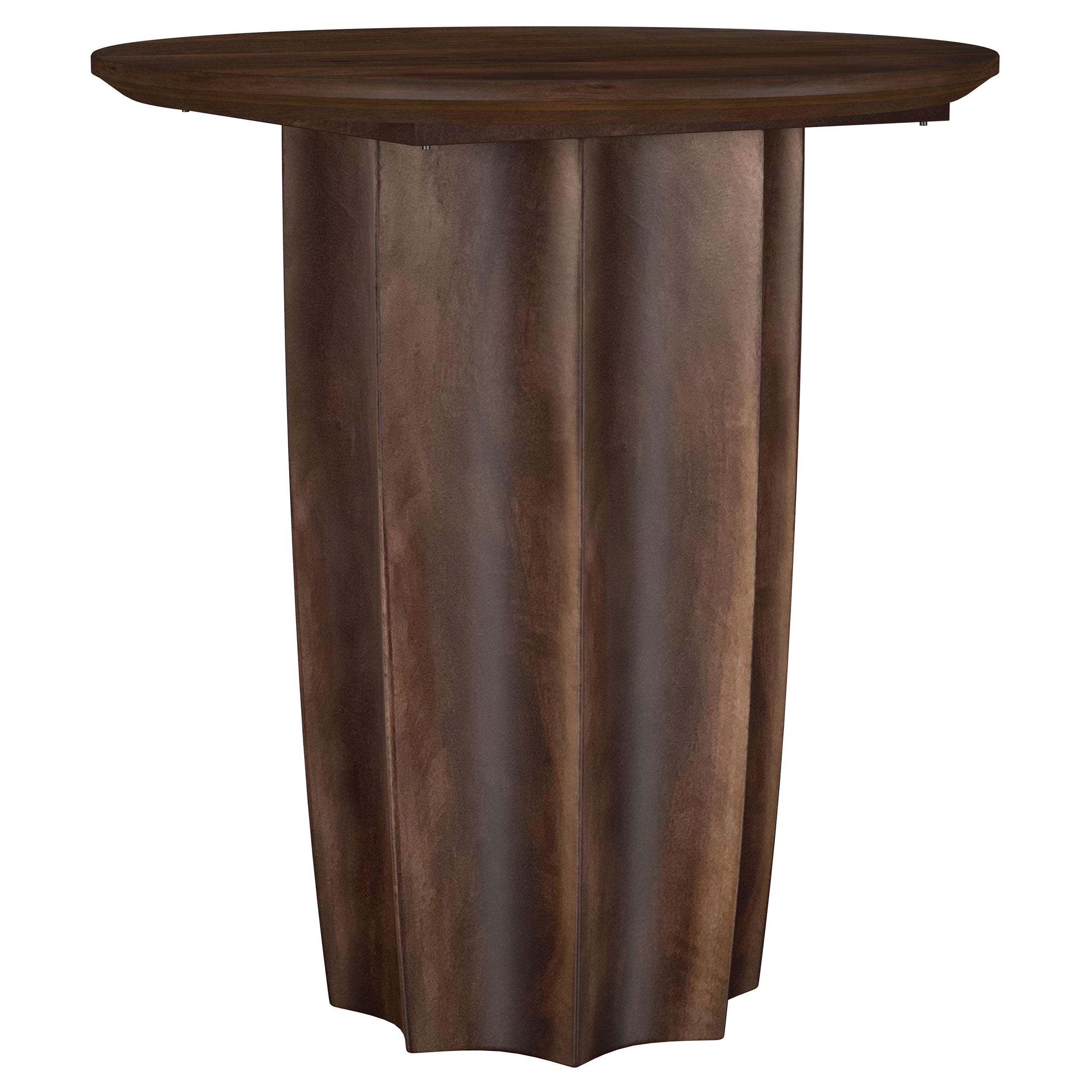 Cayenne 3-piece Solid Mango Wood Coffee Table Set Walnut