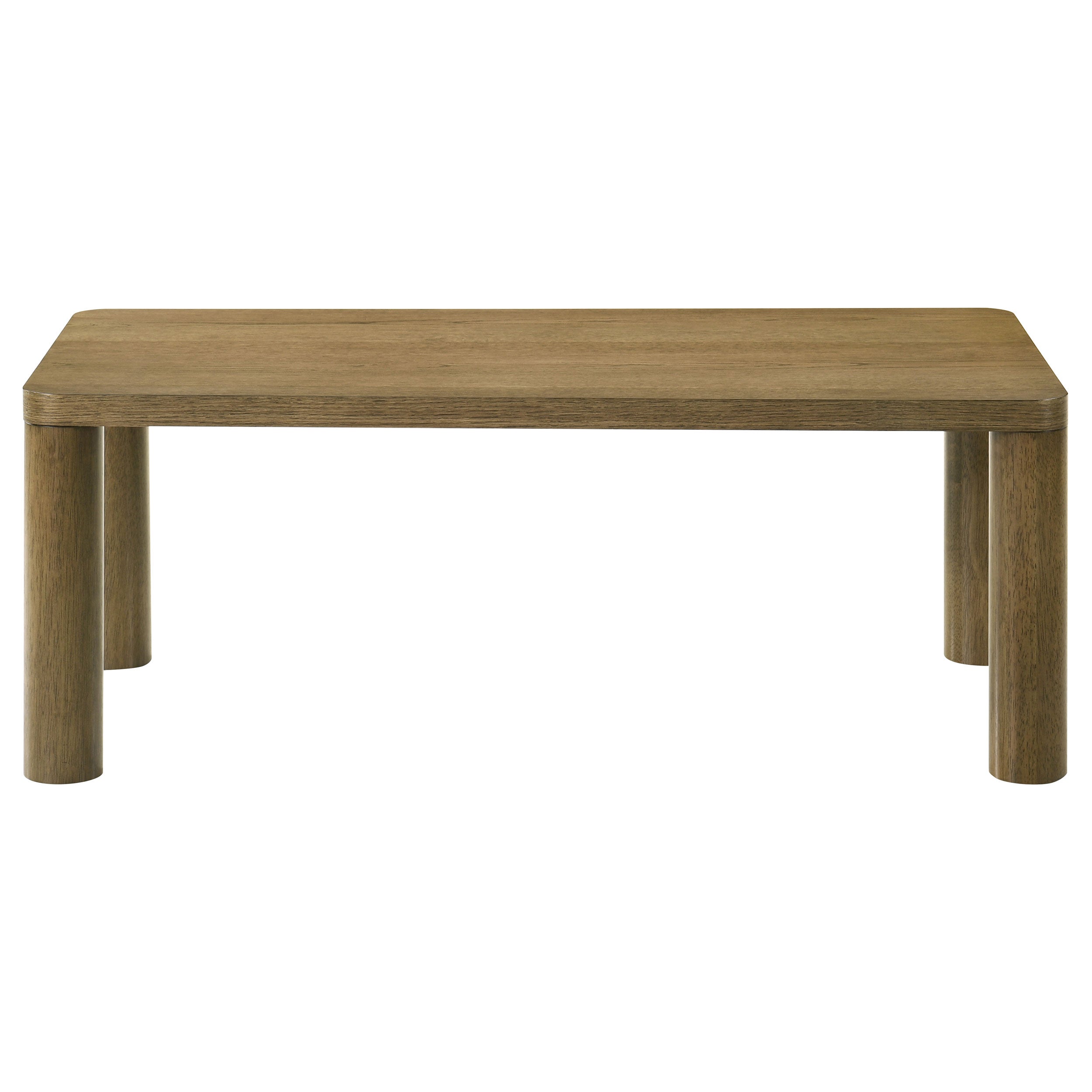 Castlewood 2-piece Cocktail Coffee Table Set Brown Oak