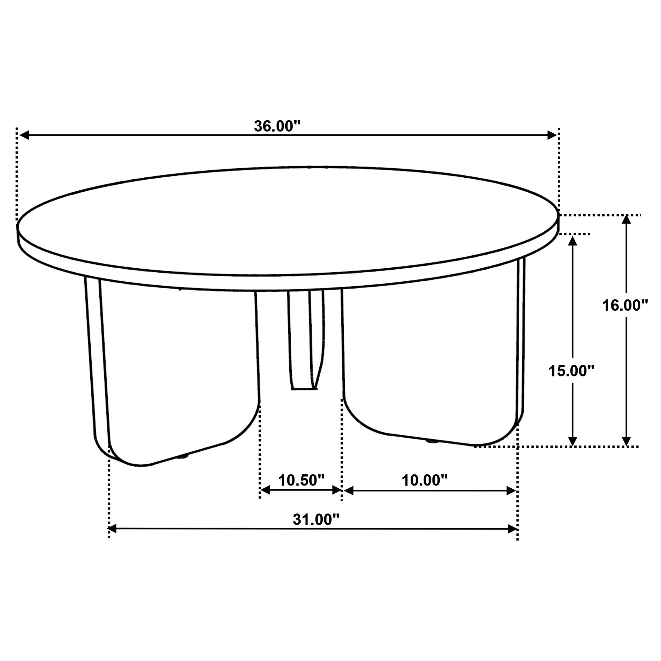 Dale 3-piece Solid Wood Coffee And End Table Set Brown
