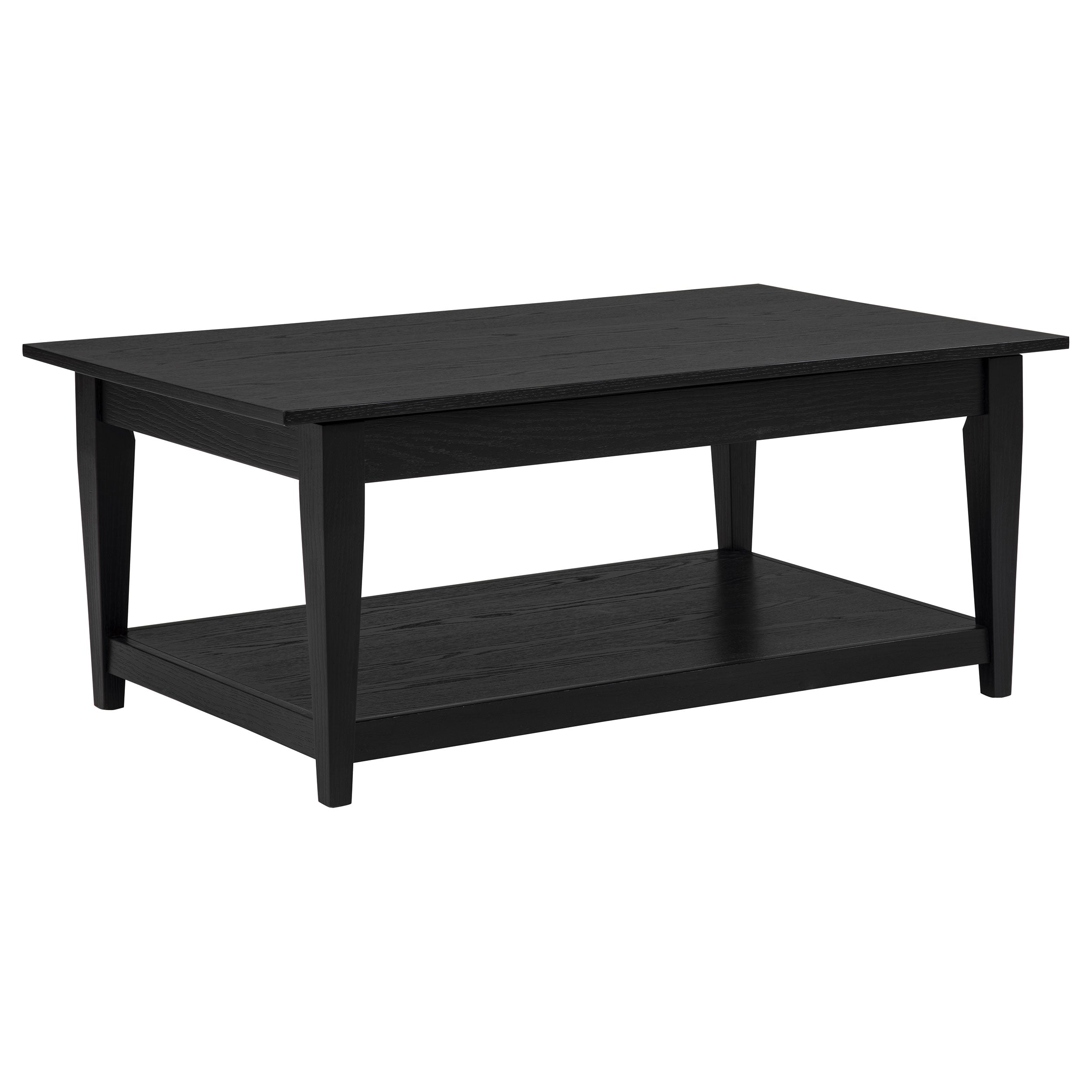 Lindenton Lift-top Occasional Cocktail Coffee Table Black