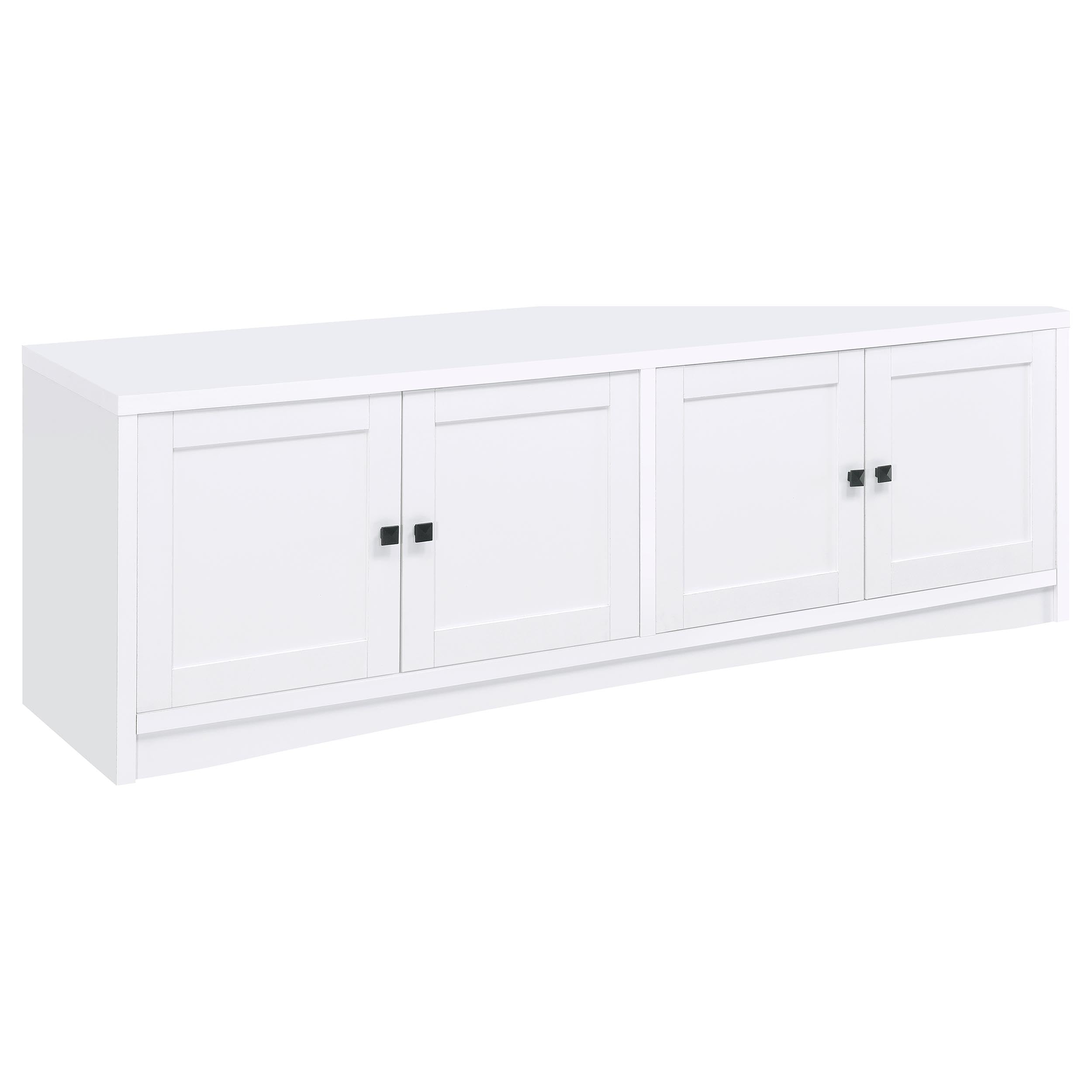 Laughlin 3-piece Entertainment Center Tv Stand White