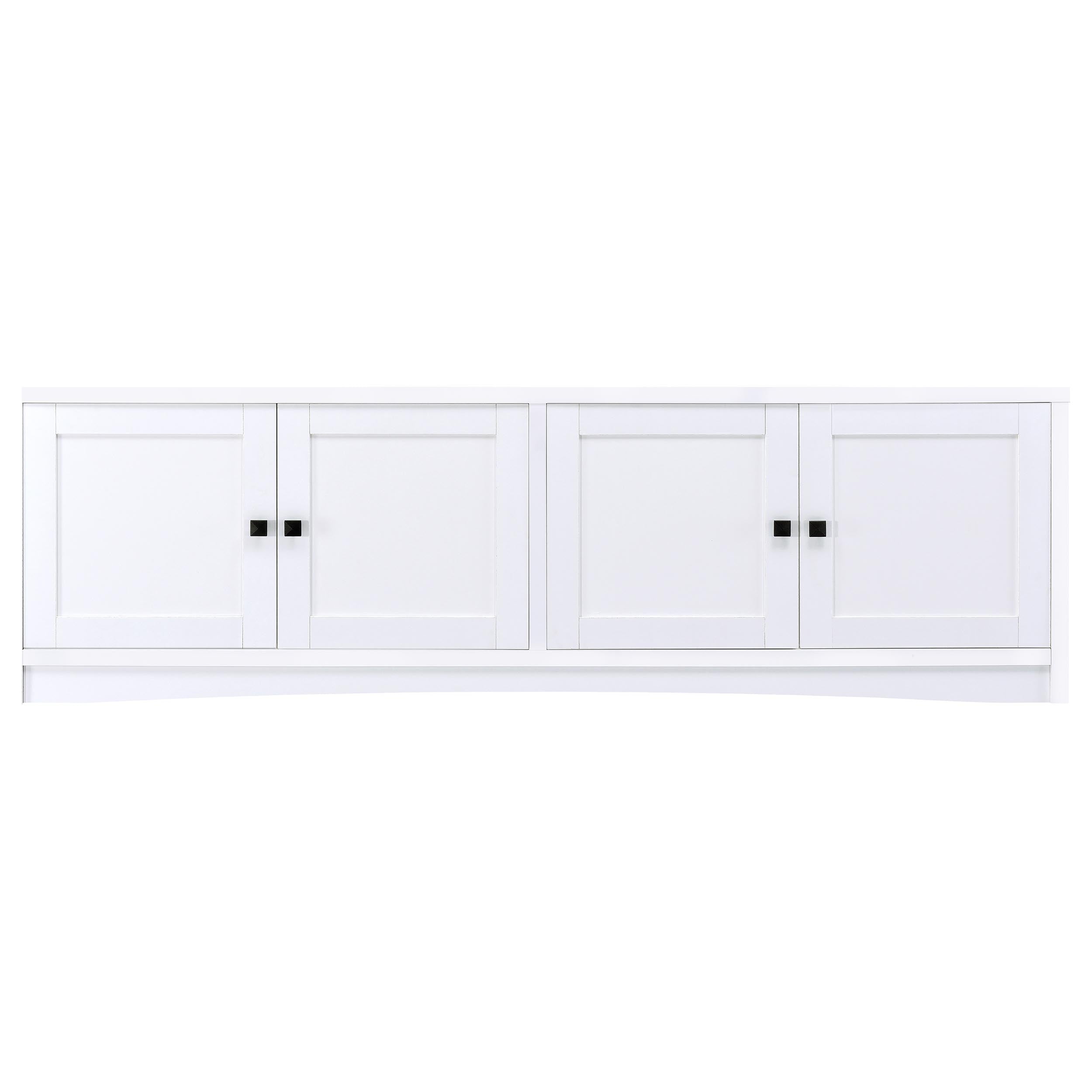 Laughlin 3-piece Entertainment Center Tv Stand White