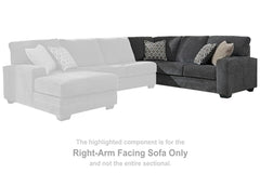 Tracling Right-Arm Facing Sofa with Corner Wedge