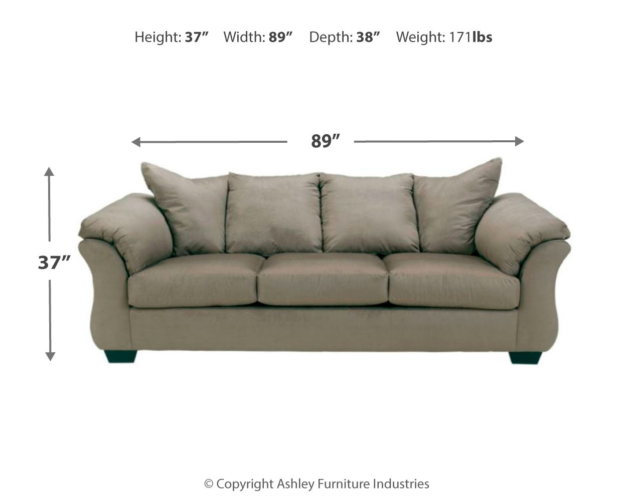Darcy Full Sofa Sleeper - MyWaynesHome #
