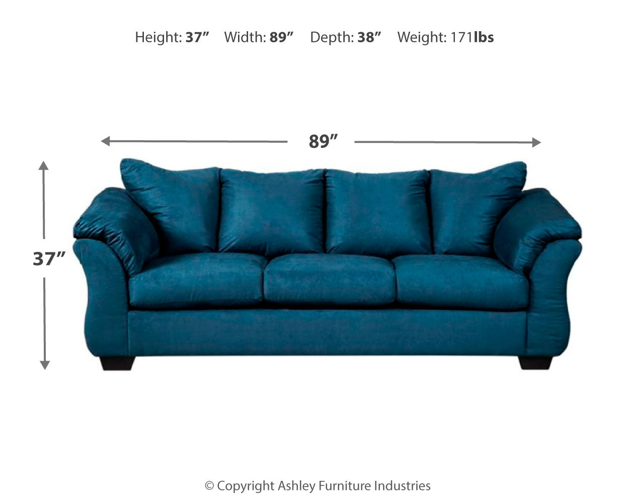 Darcy Full Sofa Sleeper - MyWaynesHome #
