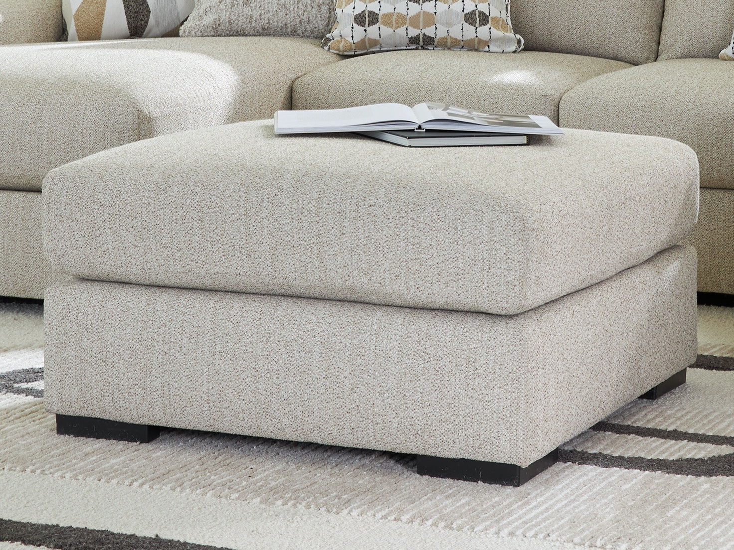 Laurelgrove Oversized Accent Ottoman