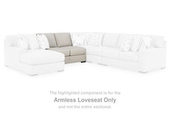Laurelgrove Armless Loveseat
