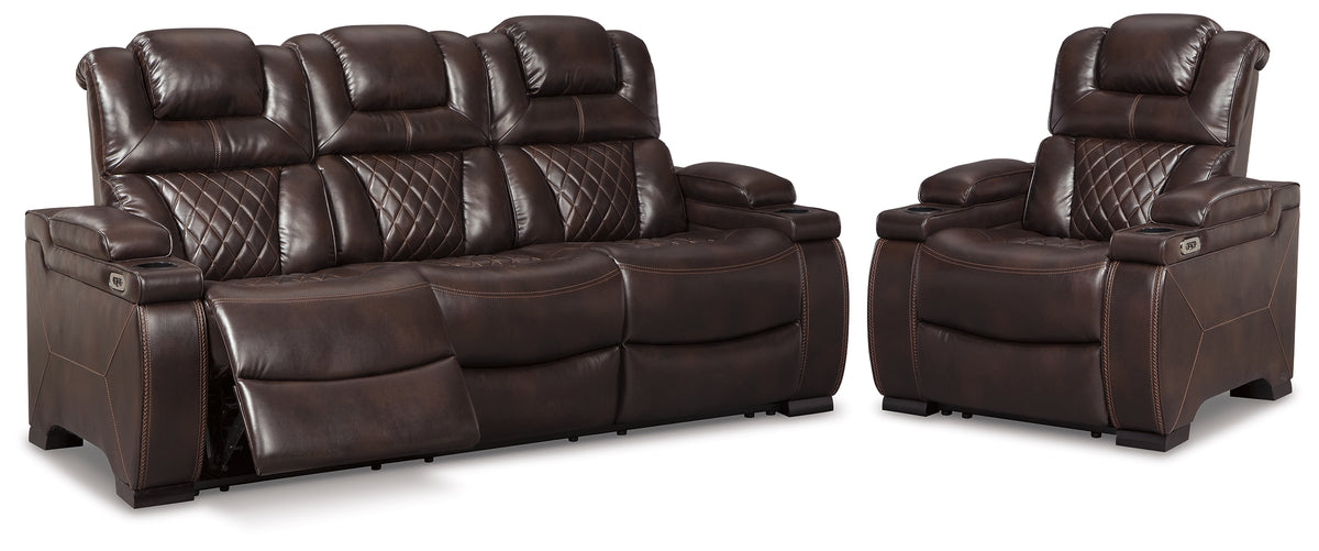 Warnerton Power Reclining Sofa and Recliner