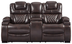 Warnerton Power Reclining Sofa and Loveseat with Power Recliner