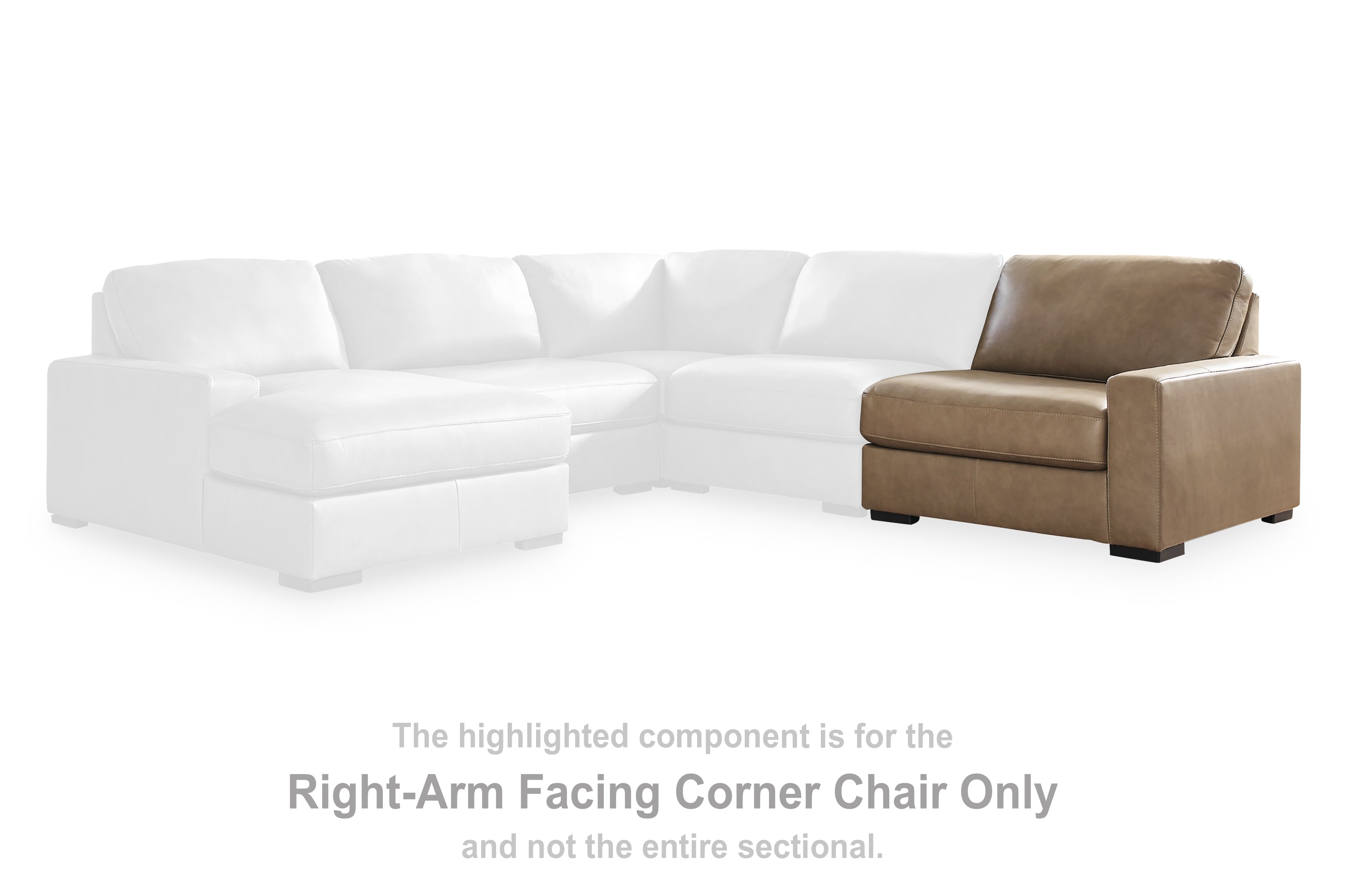 Veronella Right-Arm Facing Corner Chair