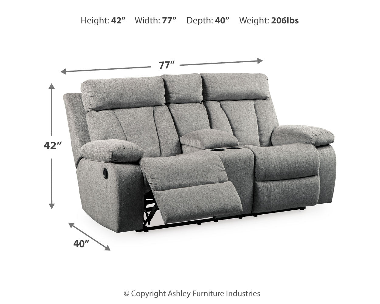 Mitchiner Reclining Sofa and Loveseat