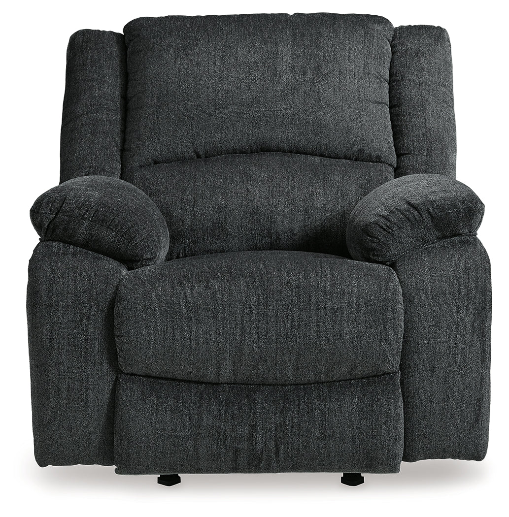Draycoll Reclining Loveseat with Console and Recliner